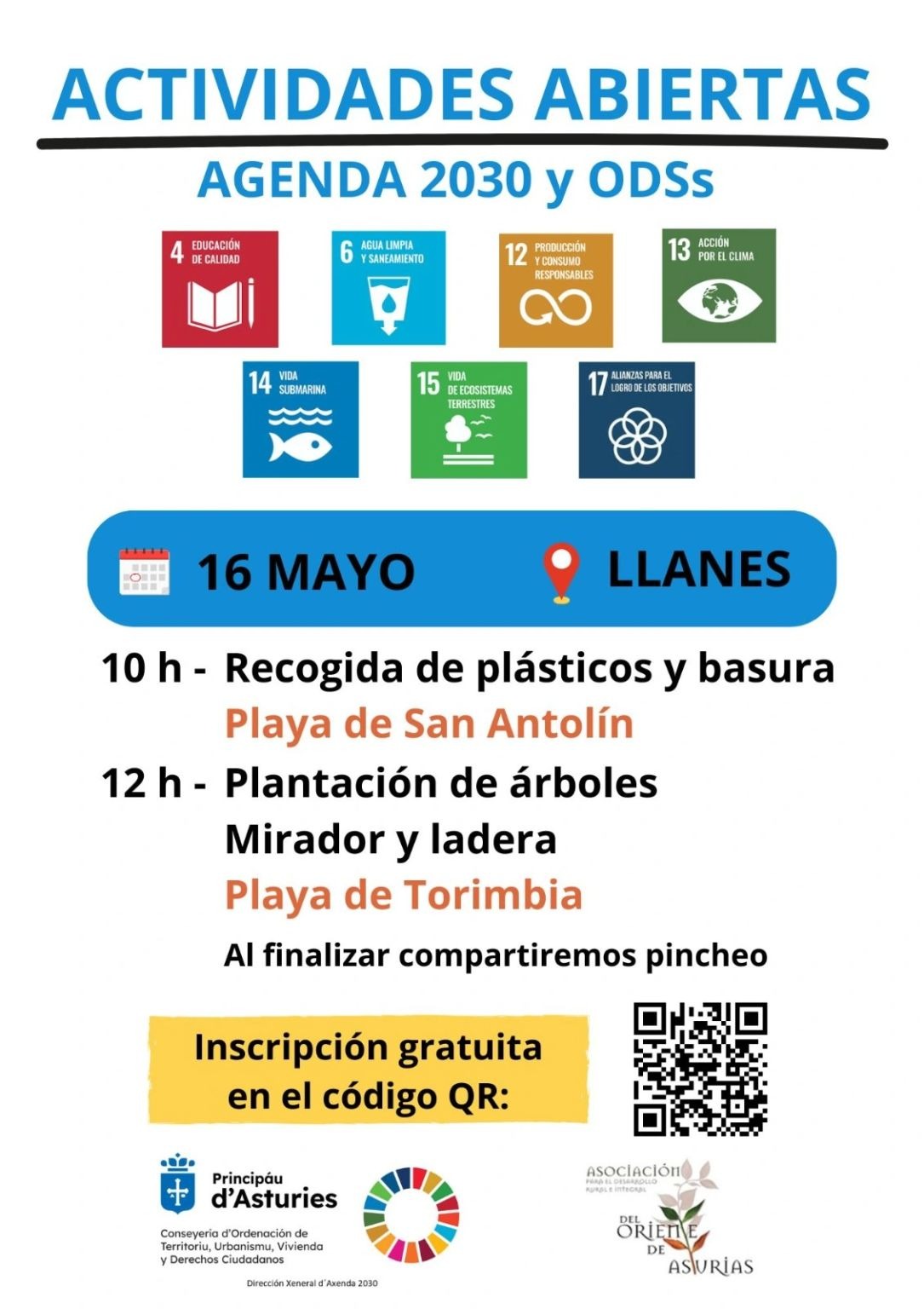 Llanes organiza jornada ambiental con recogida de residuos y plantación de árboles el 16 de mayo - Concejo de Llanes