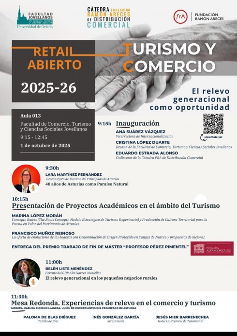 Gijón acoge una jornada sobre turismo y comercio centrada en el relevo generacional - Asturias