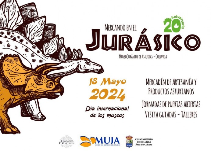El Museo del Jurásico de Asturias, MUJA, celebra su vigésimo aniversario - Concejo de Colunga