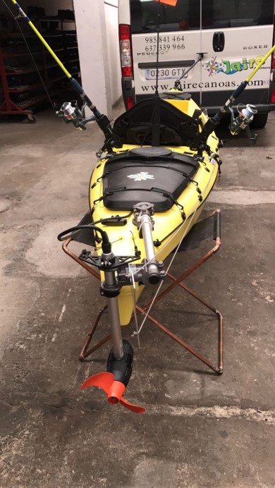 Presentación del equipo de pesca Asturkayak y los nuevos modelos de Ikaipa Angler. - Patrocinadores