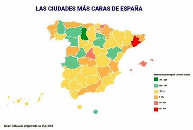 Oviedo es la novena capital de provincia más cara de España  - Asturias