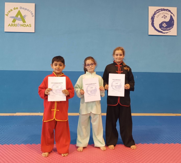 Éxito en la Convocatoria de Examen de Grados de Kung Fu en Arriondas - Concejo de Parres