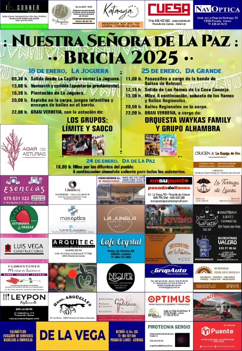 Fiesta de Nuestra Señora de La Paz en Bricia, Llanes, 2025 - Concejo de Llanes