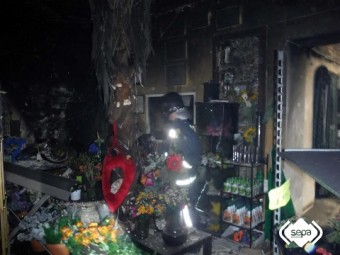 Extinguido incendio urbano en Langreo - Sucesos