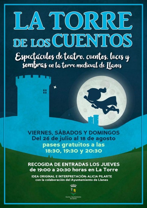 Cultura Llanes: próximo inicio de La Torre de Los Cuentos - Concejo de Llanes