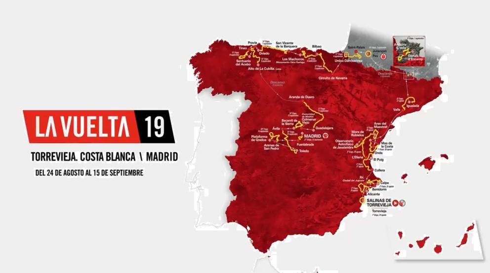 La decimocuarta etapa de La Vuelta Ciclista 2019 finalizará en Oviedo el 7 de septiembre - Asturias