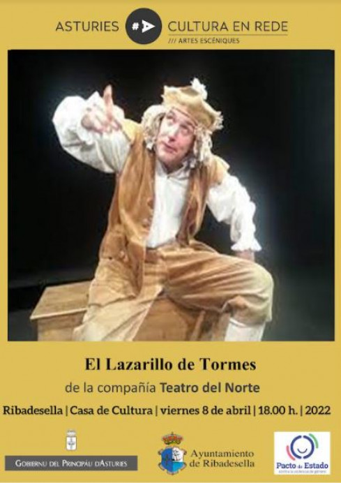 Circuito Xacobéu: El Lazarillo de Tormes (Teatro del Norte) - Concejo de Ribadesella