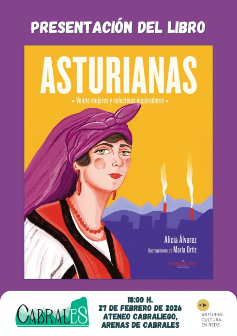 Presentación del libro ‘Asturianas’ en Arenas de Cabrales - Concejo de Cabrales