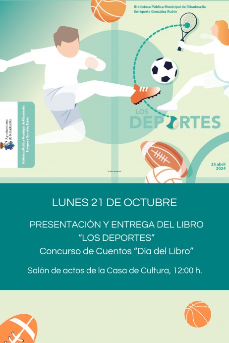 Ribadesella presenta el libro ‘Los Deportes’ para celebrar el Día de las Bibliotecas - Concejo de Ribadesella