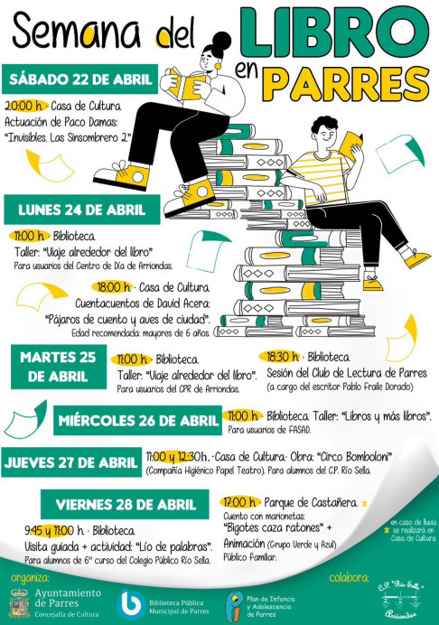 Semana de libro en Parres - Concejo de Parres