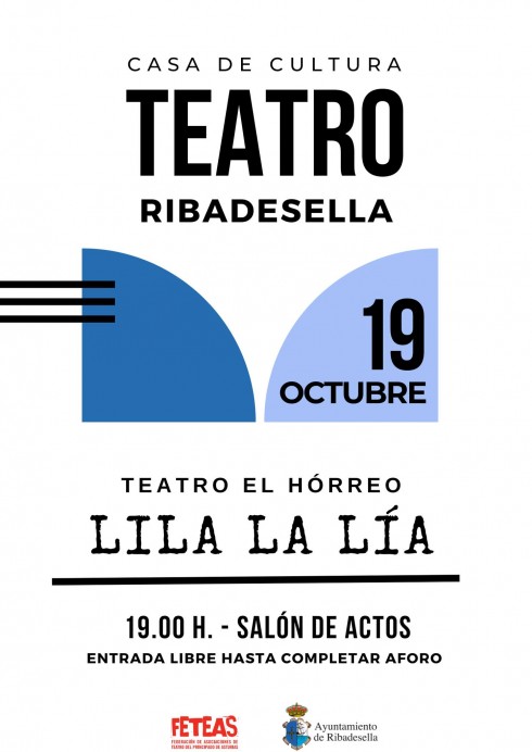 Lila la Lía, llega al teatro de Ribadesella con una comedia inesperada - Concejo de Ribadesella