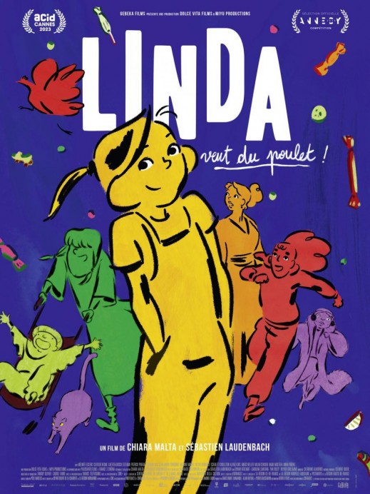 Linda Quiere Pollo: Cine infantil del FICX llega a Villaviciosa este 16 de noviembre  - Concejo de Villaviciosa