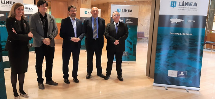 El Principado pone en marcha la base de datos de áreas industriales Línea, con información sobre 150 espacios, 50 localizaciones individuales y 3.500 empresas - Asturias