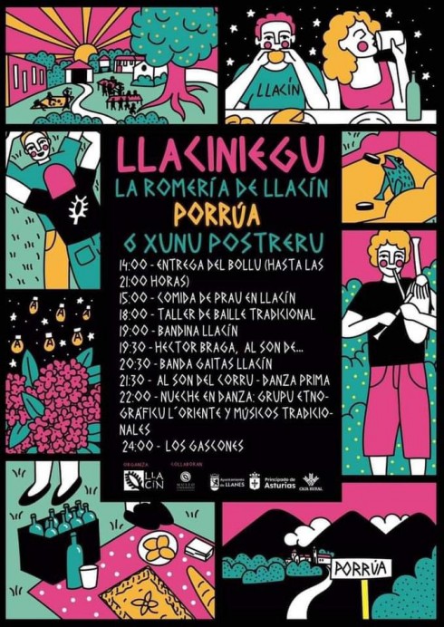 l Llaciniegu La Romería del Llacín - Concejo de Llanes