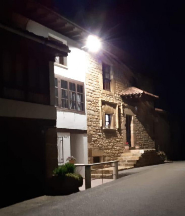 Finalizan las obras de renovación del alumbrado público de Llames de Parres - Concejo de Parres