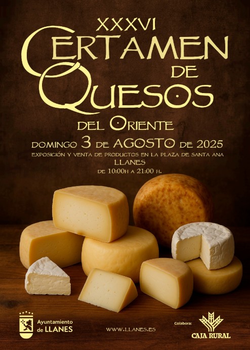 Llanes celebra el XXXVI Certamen de Quesos del Oriente este domingo en la plaza de Santa Ana - Concejo de Llanes