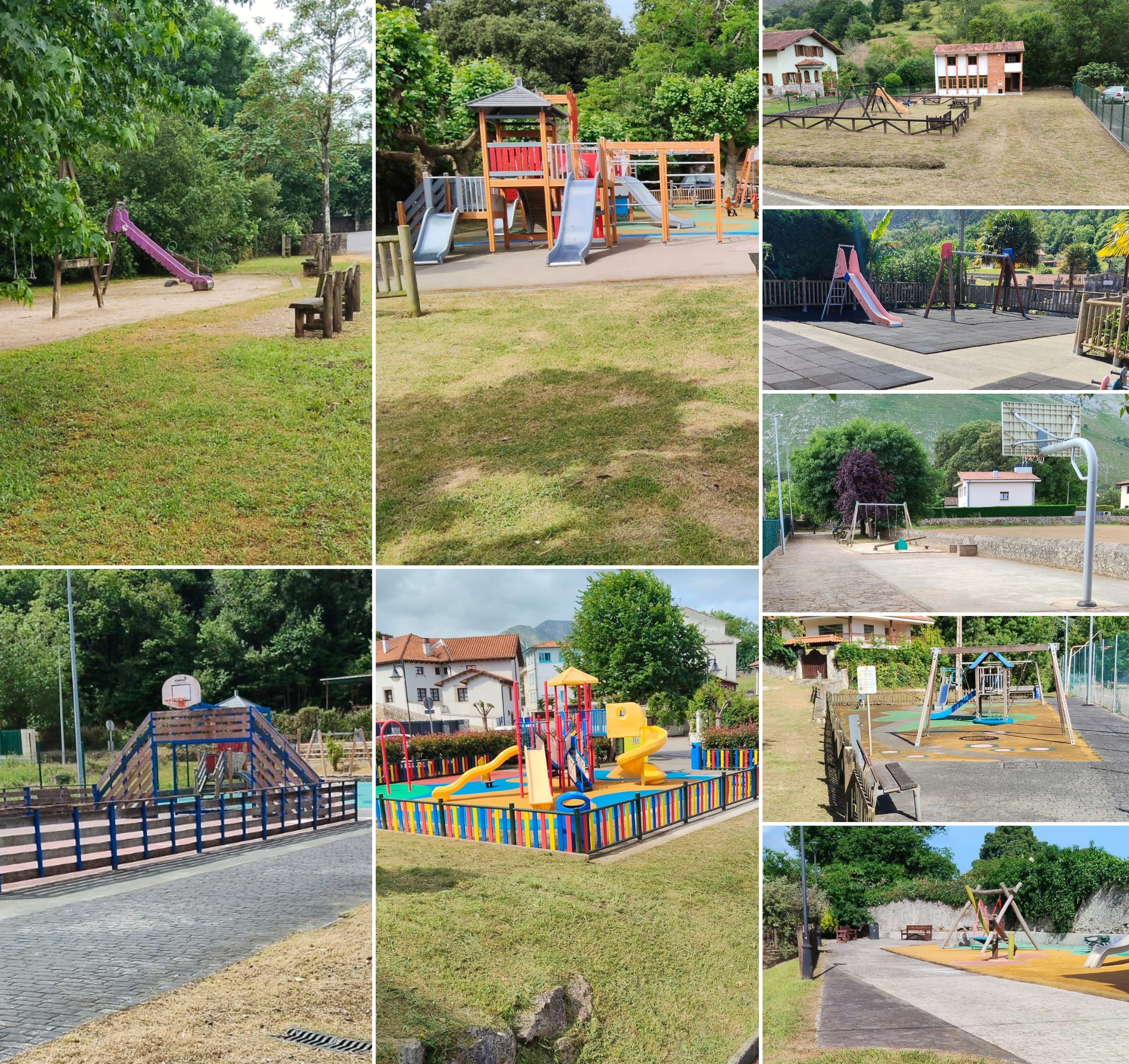 Llanes mejora parques infantiles y áreas recreativas en más de una veintena de localidades - Concejo de Llanes