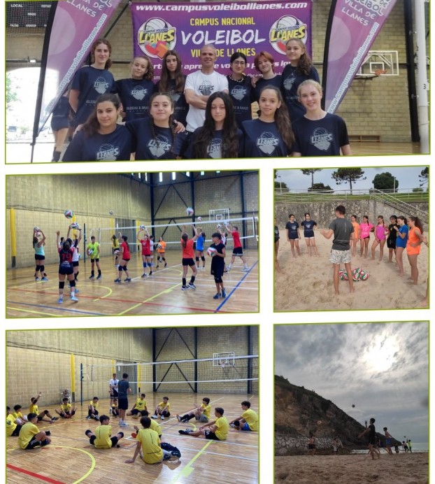 Inscripción abierta para el Campus de Especialización de Voleibol orientado al alto rendimiento en Llanes - Concejo de Llanes