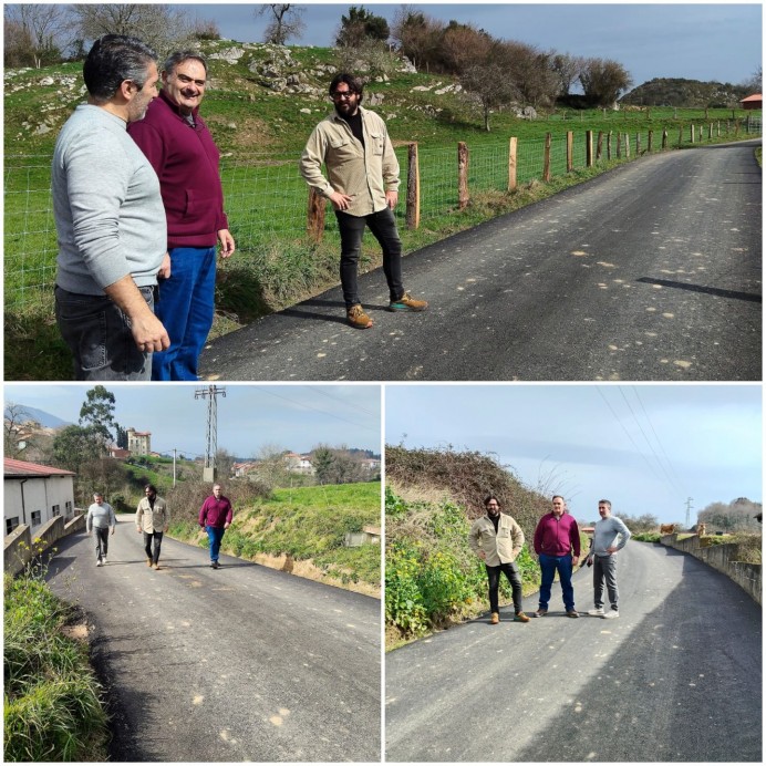 El Ayuntamiento de Llanes finaliza la pavimentación del camino de Valcaváu en Porrúa con una inversión de más de 42.000 euros - Concejo de Llanes