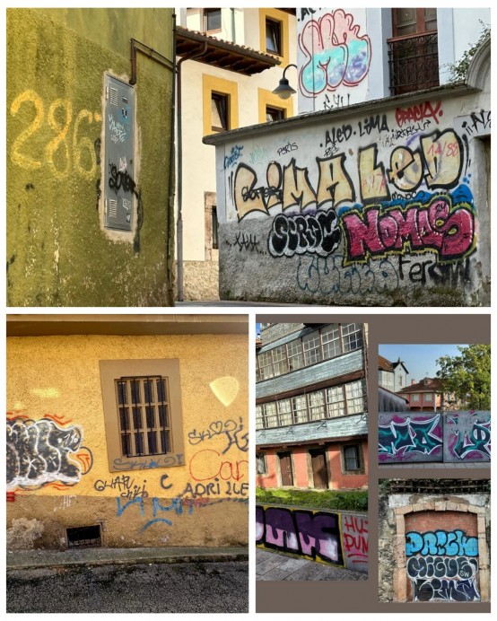 PSOE Llanes propone un plan de limpieza de pintadas en fachadas y espacios públicos de la villa y los pueblos de Llanes - Concejo de Llanes