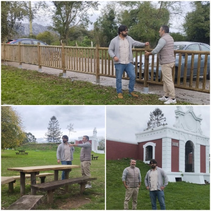 Llanes completa la puesta a punto del área recreativa de Tieves - Concejo de Llanes