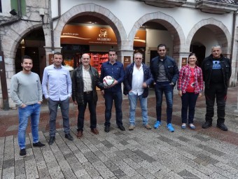 Confraternización entre el Llanes y el Colunga - Concejo de Colunga