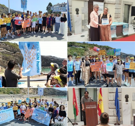 Llanes se convierte en Municipio Oro de la Red Asturiana de Playas Sin Humo con 20 arenales adheridos