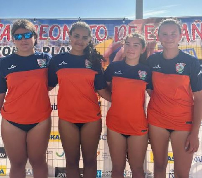 Participación del AD Playas de Llanes en los campeonatos de España Voley Playa - Concejo de Llanes