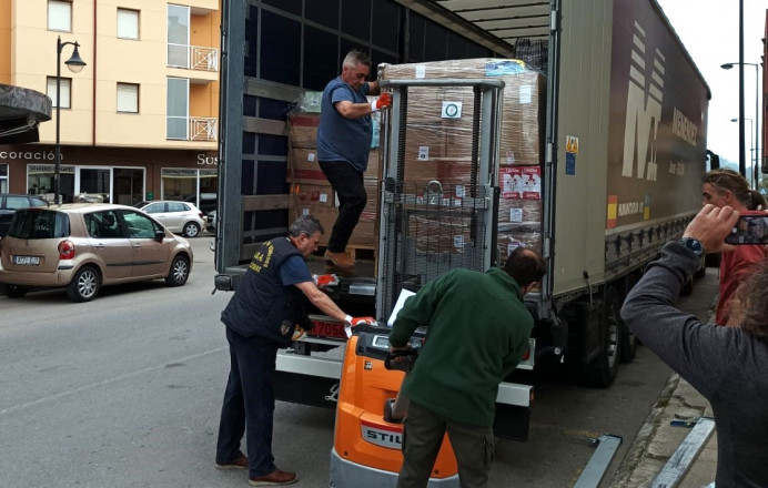 Rumbo a Polonia ayuda humanitaria Ucrania de Llanes - Concejo de Llanes