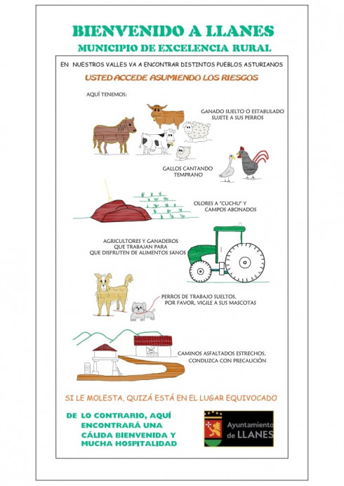 Carteles Llanes Rural - Concejo de Llanes