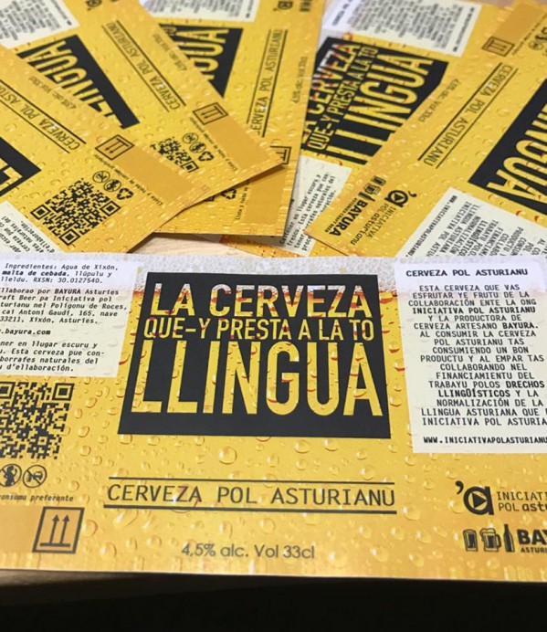 Iniciativa pol Asturianu saca al mercado la Cerveza pol asturianu, la cerveza que-y presta a la to llingua - Noticies N´Asturianu