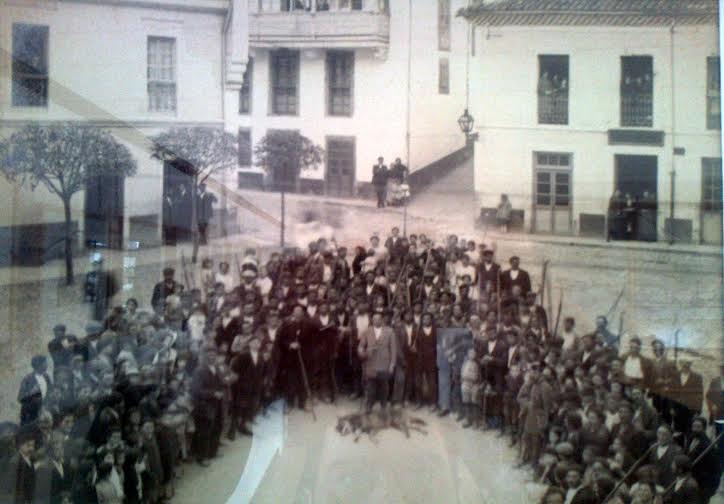 Lobo capturado en Colunga - Concejo de Colunga