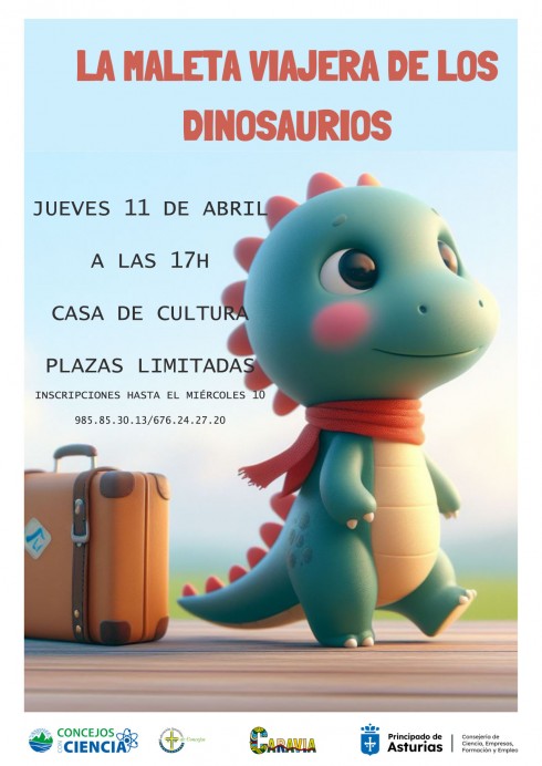 La Maleta Viajera de los Dinosaurios - Concejo de Caravia