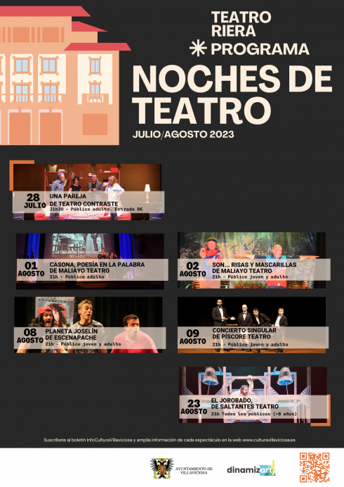 Noches de Teatro acoge esta semana dos funciones de Maliayo Teatro - Concejo de Villaviciosa
