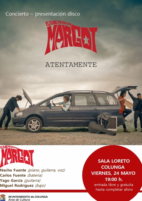 Querida Margot en concierto - Concejo de Colunga