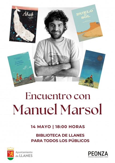  El ilustrador Manuel Marsol protagoniza un encuentro con el público en la Biblioteca Municipal de Llanes - Concejo de Llanes