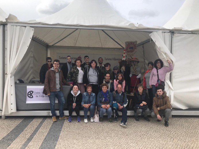 Villaviciosa se promociona en Portugal, con motivo del festival de la mascara ibérica de Portugal - Concejo de Villaviciosa
