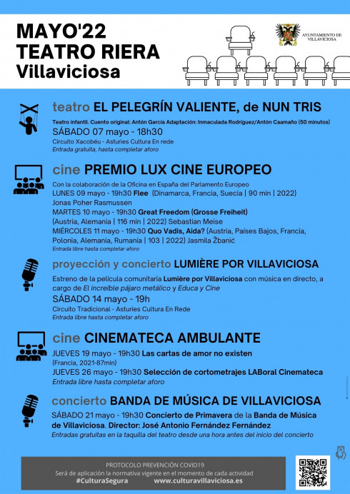 El Teatro Riera proyecta por primera vez las películas finalistas de los Premios Lux del Cine Europeo del 09 al 11 de mayo - Concejo de Villaviciosa