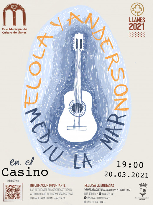 Llanes, concierto Elola y Anderson, Mediu la mar - Concejo de Llanes