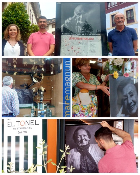 La Generación de Preguerra toma los escaparates de Villaviciosa - Concejo de Villaviciosa