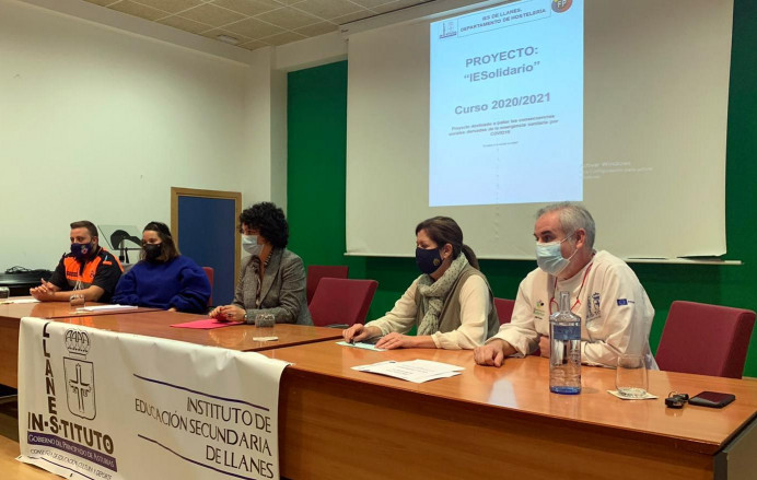 Llanes concejo, menús solidarios Escuela de Hostelería - Concejo de Llanes