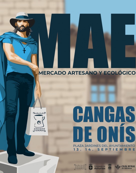 Cangas de Onís acoge el Mercado Artesano y Ecológico Alimentos del Paraíso - Concejo de Cangas de Onís