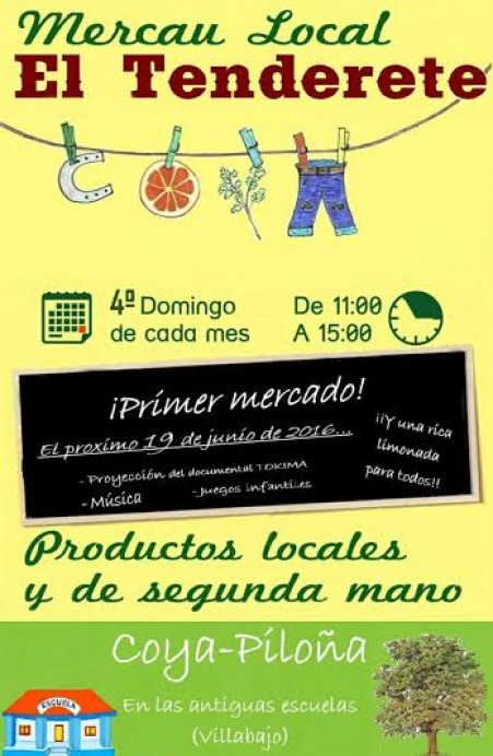 Ilusión en Coya ante su primer mercado - Concejo de Piloña