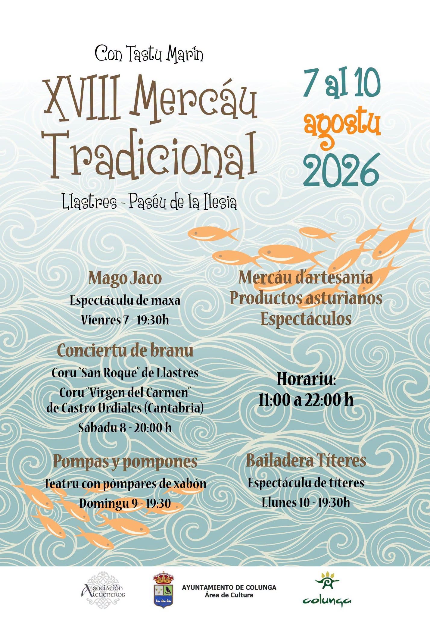 El Mercáu Tradicional de Llastres celebrará su XVIII edición del 7 al 10 de agosto - Concejo de Colunga