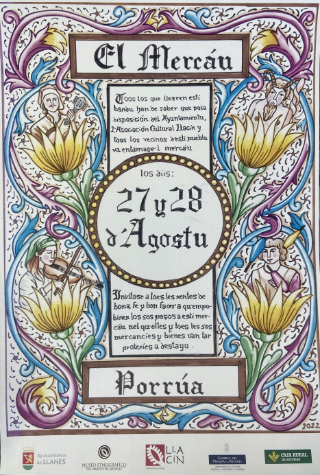 Mercáu en Porrua - Concejo de Llanes