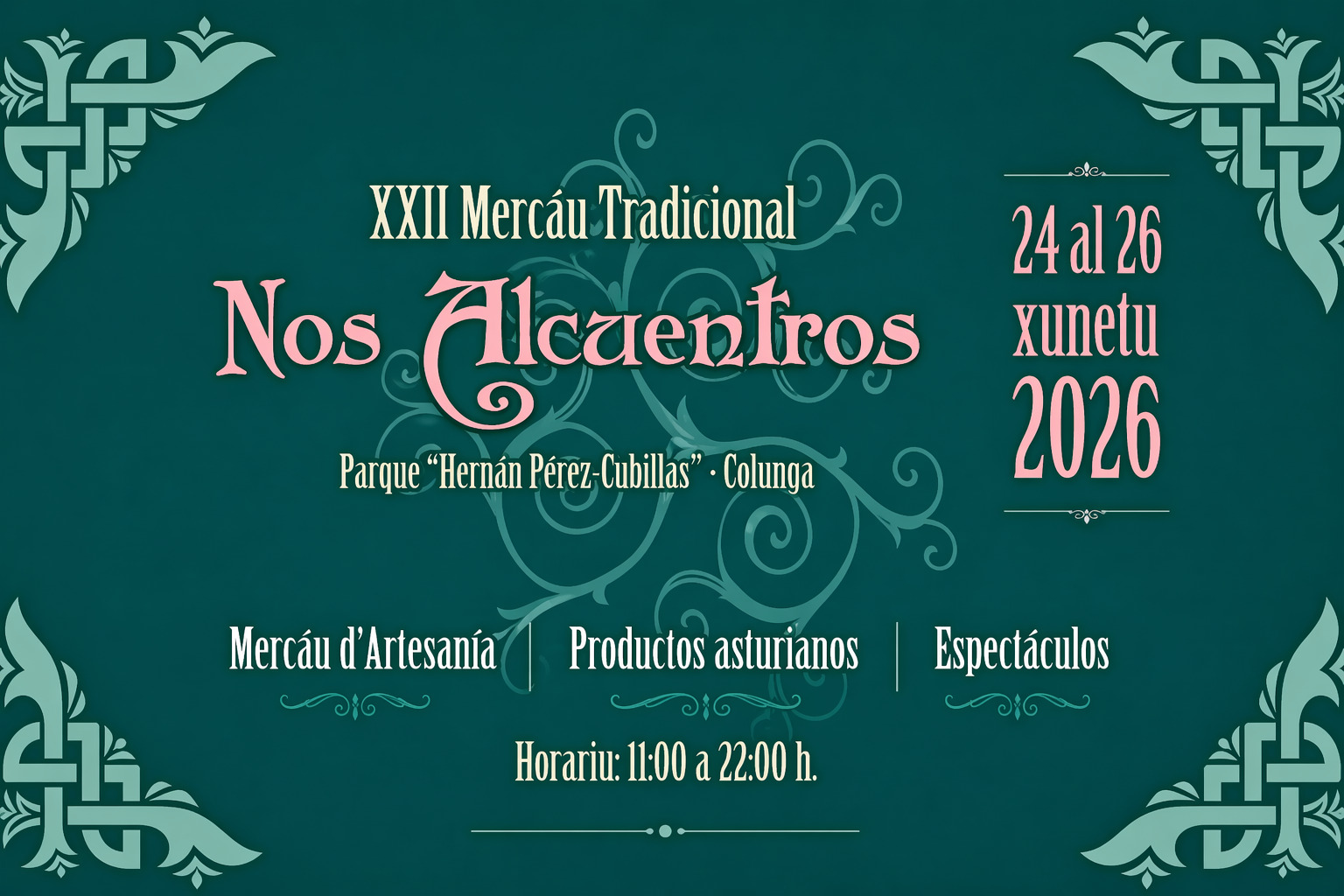 Colunga acoge una nueva edición del Mercado Tradicional Nos Alcuentros - Concejo de Colunga