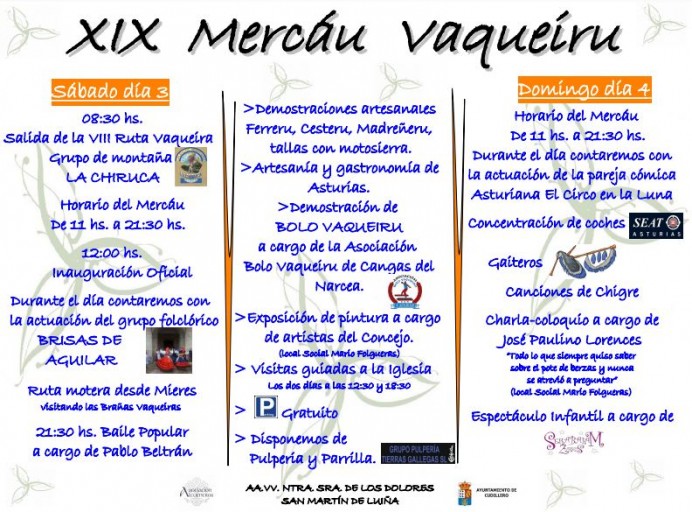 XIX Mercáu Vaqueiru de San Martín de Luiña en Cudillero - Fiestas y Tradiciones