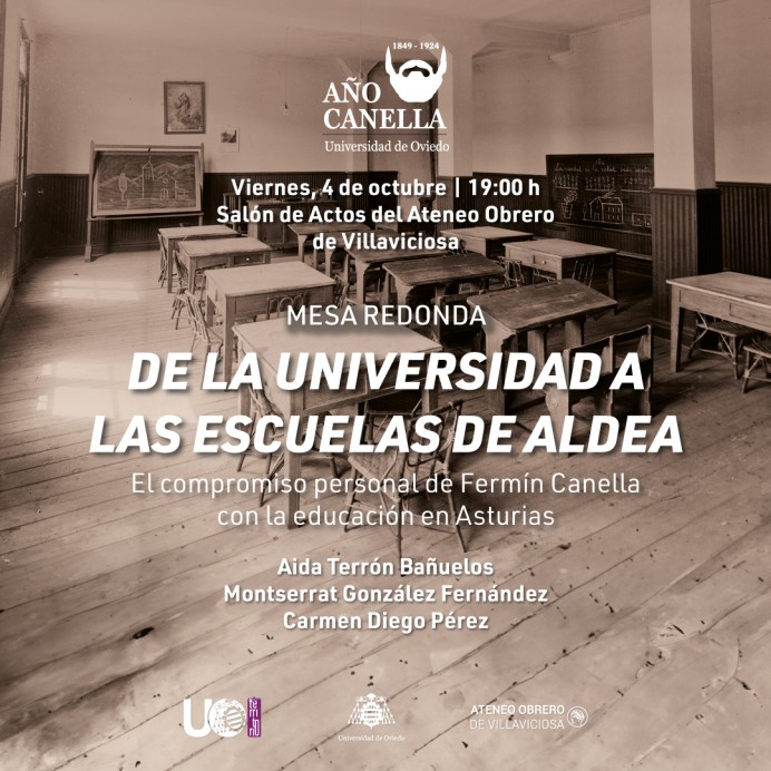 Mesa Redonda en Villaviciosa para conmemorar el legado de Fermín Canella - Concejo de Villaviciosa