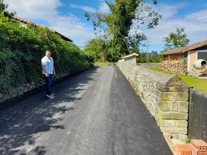 Obras en el Camino Pozu la Mina - Concejo de Llanes
