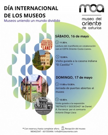 El Museo del Oriente de Asturias celebra el Día Internacional de los Museos con jornadas de puertas abiertas y visitas guiadas